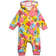 Adidas Polyester Jumpsuits adidas X Disney Mickey Mouse Onesie - Bliss Pink/Impact Yellow/Bliss Blue/Pulse Magenta (HK6650)