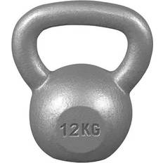 Sølv Kettlebells Gorilla Sports Kettlebell Massive Iron 12kg