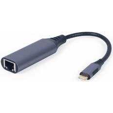 Gembird USB C-RJ45 3.0 M-F 0.2m