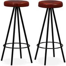vidaXL 245443 Barstol 76cm 2stk