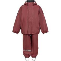 12-18M Regnsæt Mikk-Line Rainwear Jacket And Pants - Wild Ginger (33144)