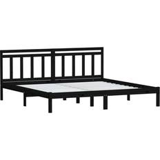 vidaXL Bed Frame Solid Pine 100cm Sängram