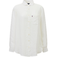 Lexington Isa Linen Shirt - White