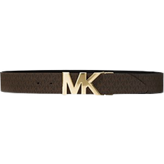 Pink Belts Michael Kors Reversible Logo and Leather Waist Belt