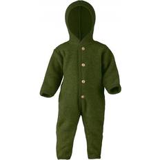 9-12M Fleeceoveralls ENGEL Natur Wool Overall - Reed Mélange