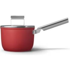 Antiadhésif Casseroles Smeg 50's Style avec couvercle 2.7 L 20 cm