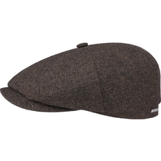 Stetson hatteras Stetson Hatteras Wool Mix Flat Cap - Brown