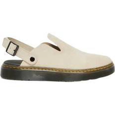 Textile - Unisex Outdoor Slippers Dr. Martens Carlson Suede Casual Slingback Mules - Sand