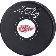 Fanatics Detroit Red Wings Autographed Hockey Puck Moritz Seider
