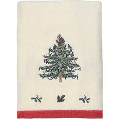 Avanti Spode Christmas Tree Guest Towel Beige, Red (71.1x40.6cm)