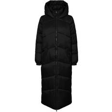 M - Polyamid Mäntel Vero Moda Uppsala Long Coat - Black