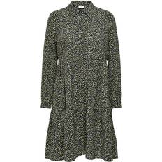 Gul - Skjortekjoler Only Printed Shirt Dress