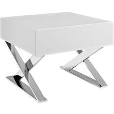 Modway White Small Tables modway Sector Small Table