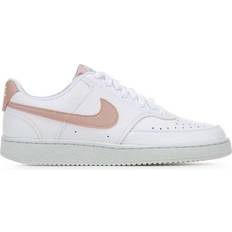 49 ½ - Dame Sneakers NIKE Court Vision Low Next Nature W - White/Pink Oxford