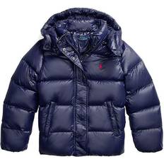 Polo Ralph Lauren Jackets Children's Clothing Polo Ralph Lauren Girls's Water Repellent Down Jacket - Newport Navy (628263)