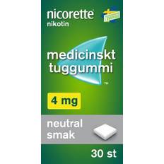 Nicorette 4mg tuggummi Nicorette 4mg 30 st Tuggummi