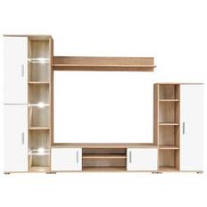 Tv cabinet vidaXL TV cabinet with LED Fernsehschrank 260x180cm