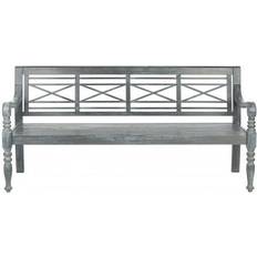 Gray Garden Benches Safavieh Karoo Garden Bench