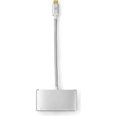 Firewire-kaapeli Kaapelit Nedis USB C-USB A/USB C/VGA M-F