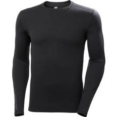 Men's Lifa Merino Midweight Crew Base Layer - Black