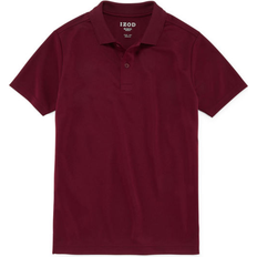 Izod Little & Big Boys Performance Mesh Short Sleeve Wrinkle Resistant Moisture Wicking Polo Shirt