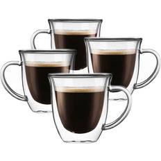 Oven Safe Espresso Cups Joyjolt Serene Espresso Cup 7.4fl oz 4