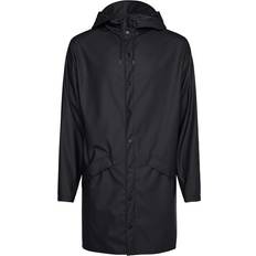 Regenjassen Rains Long Jacket Unisex - Black