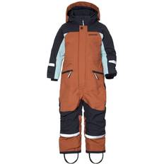 Polyester Vinterdresser Didriksons Neptun Kids' Coverall - Acorn Brown (504269-524)