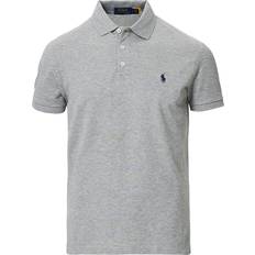 Polo Ralph Lauren Slim Fit Stretch Mesh Polo Shirt - Andover Heather