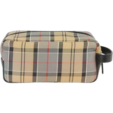 Barbour Toiletry Bags & Cosmetic Bags Barbour Wetherham Tartan Washbag - Beige