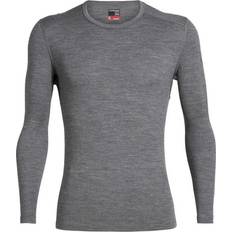 Marrone - Uomo Strati di base Icebreaker Men's Merino 260 Tech Long Sleeve Crewe Thermal Top