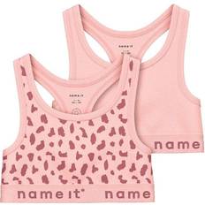 Name It Toppar Name It NkfShort Top 2-pack - Strawberry Cream