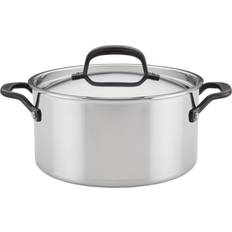 Cazuelas KitchenAid 5-Ply Clad with lid 5.678 L