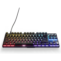 SteelSeries Tenkeyless (TKL) Tastaturer SteelSeries Apex 9 TKL RGB OptiPoint Optical (Nordic)