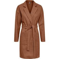 Abbigliamento esterno Pieces Dresses Coat - Mocha Bisque