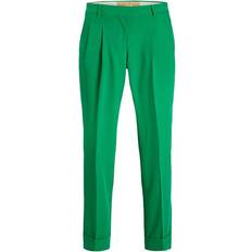 Jack & Jones Dam - W28 Byxor Jack & Jones Mary Regular Pleated Trousers - Jolly Green