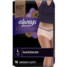 Always Discreet Boutique Incontinence Underwear Maximum Large 18-pack