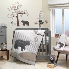 Cotton Bed Set Lambs & Ivy Woodland Forest Animal Nursery Crib Bedding Set 3-Pack