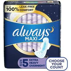 Always Maxi Extra Heavy Overnight Size 5 108-pack