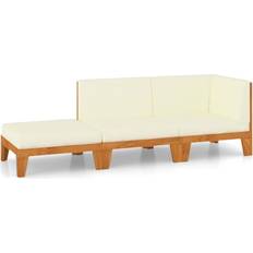 vidaXL 3058148 Lounge-Set, Tisch einschl. 2 Sofas