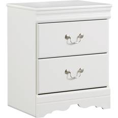 Ashley White Bedside Tables Ashley Signature Design Anarasia Bedside Table 15.8x20.3"