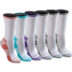 Dickies Women's Moisture Control Crew Socks 6-pack