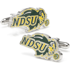 Metal Cufflinks Cufflinks Inc North Dakota State University Cufflinks - Silver/Yellow/Green