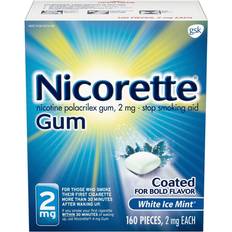 Nicorette Gum White Ice Mint 2mg 160 pcs Chewing Gum