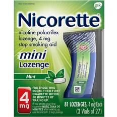 Nicorette Mini Mint 4mg 81 pcs Lozenge