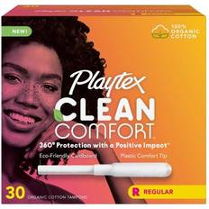 Tampons on sale Playtex Clean Comfort Regular 30-pack