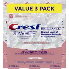 Crest Dental Care Crest 3D White Brilliance Hydrogen Peroxide Mint 85g 3-pack