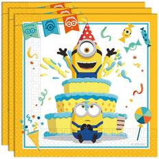 Procos Minions Servietter 20-pak 33x33 cm