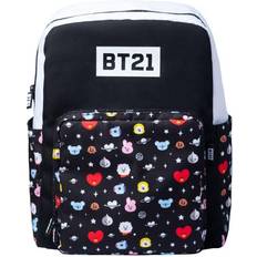 Weiß Schulranzen Grupo Erik Bt21 Cool Collection School Backpack Black Black