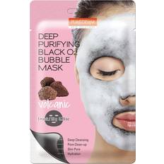 Purederm Cure della pelle Purederm Deep Purifying Black O2 Bubble Mask "Volcanic" Maschere in Tessuto 20 g Unisex